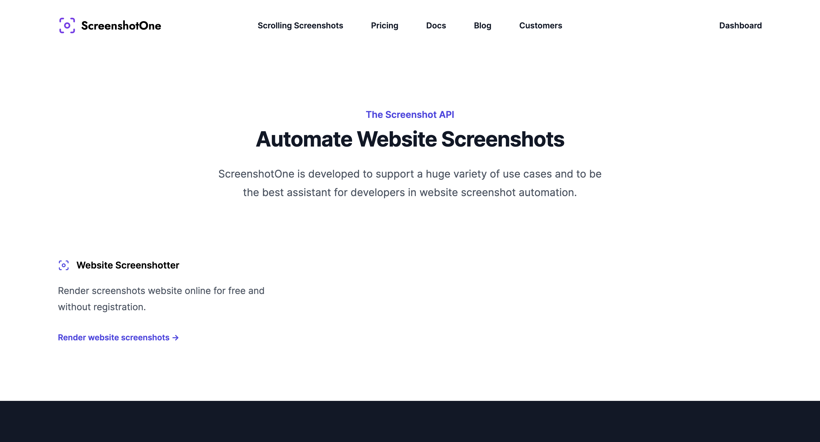 A Screenshot of the All Tools Page