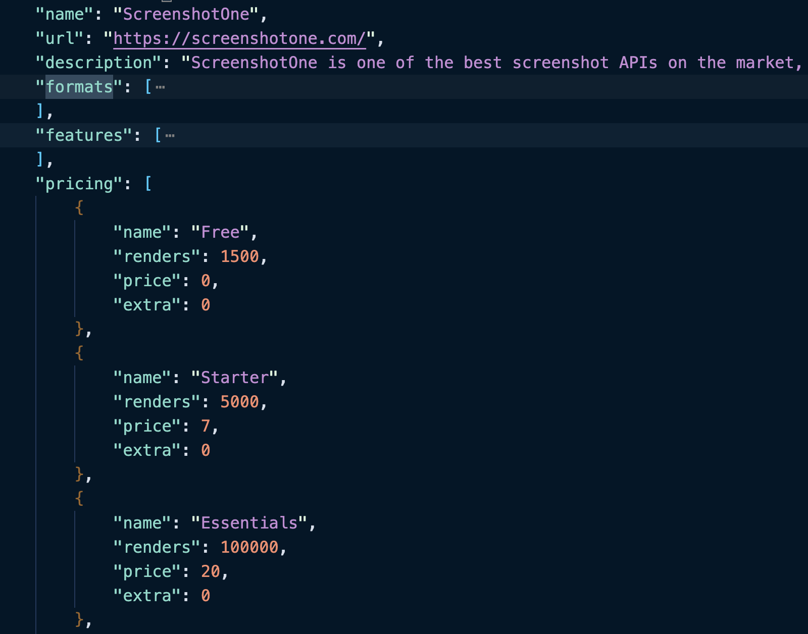 A screenshot of the generating code